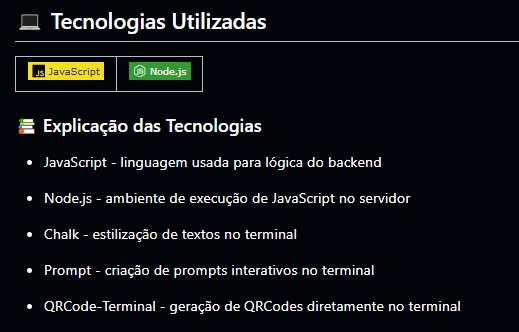 Screenshot da página do projeto Node.js Utilities Kit