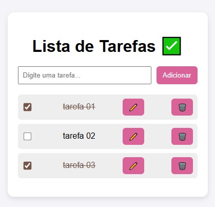 Screenshot da página do To-Do App