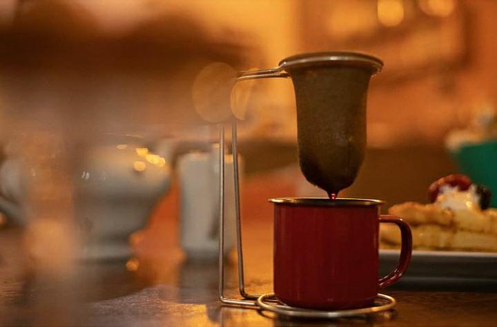Xícara de café coado