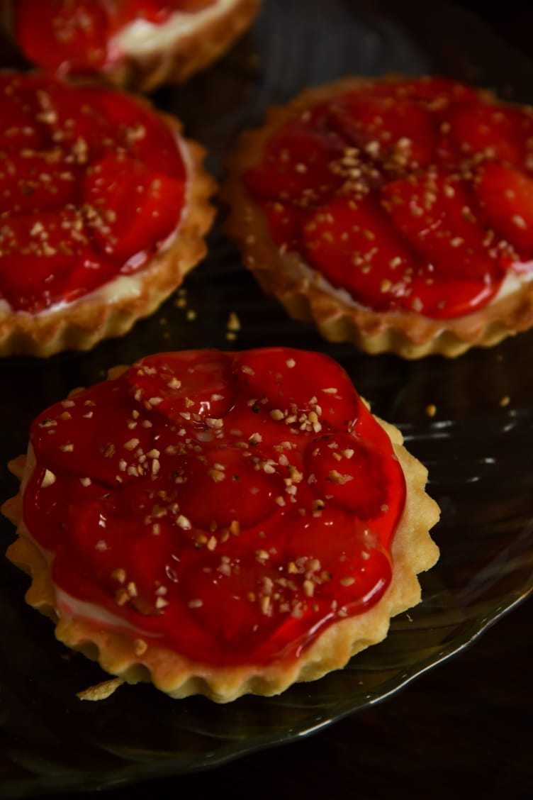 Tortihas de morango